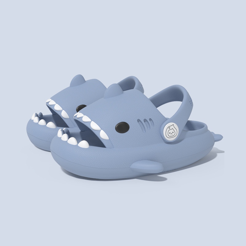 KID CUTE SHARK HEAD CLOGS