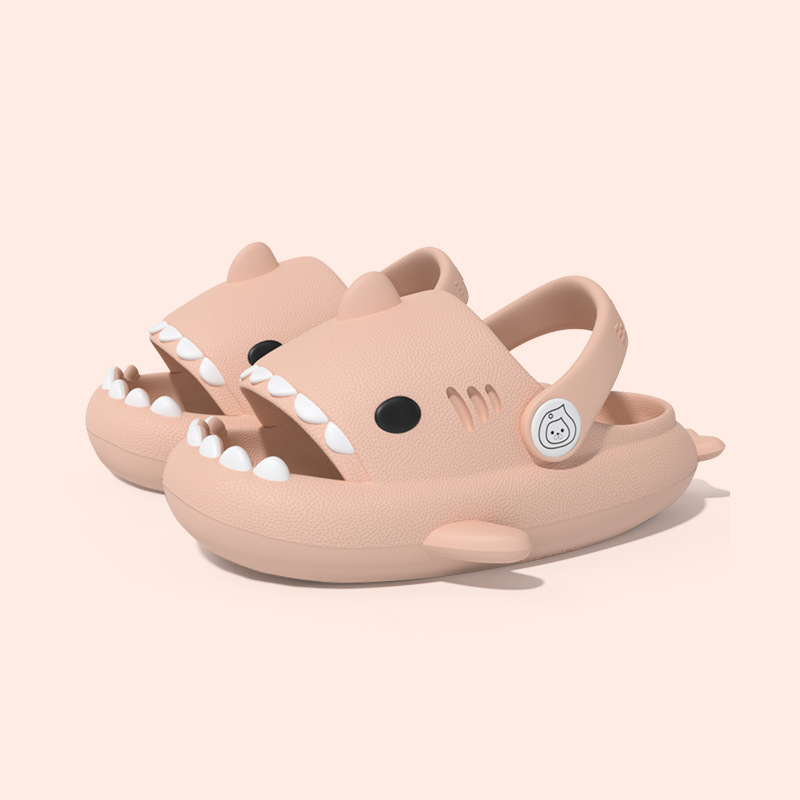 KID CUTE SHARK HEAD CLOGS