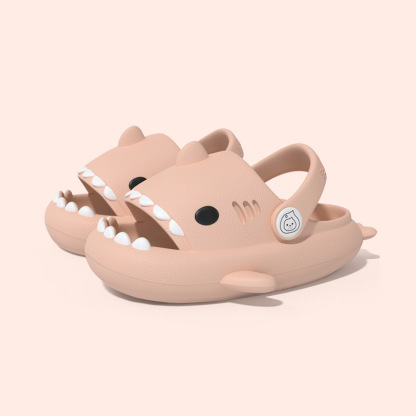 KID CUTE SHARK HEAD CLOGS
