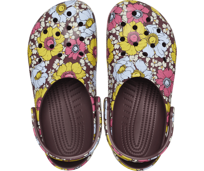CLASSIC RETRO FLORAL CLOG