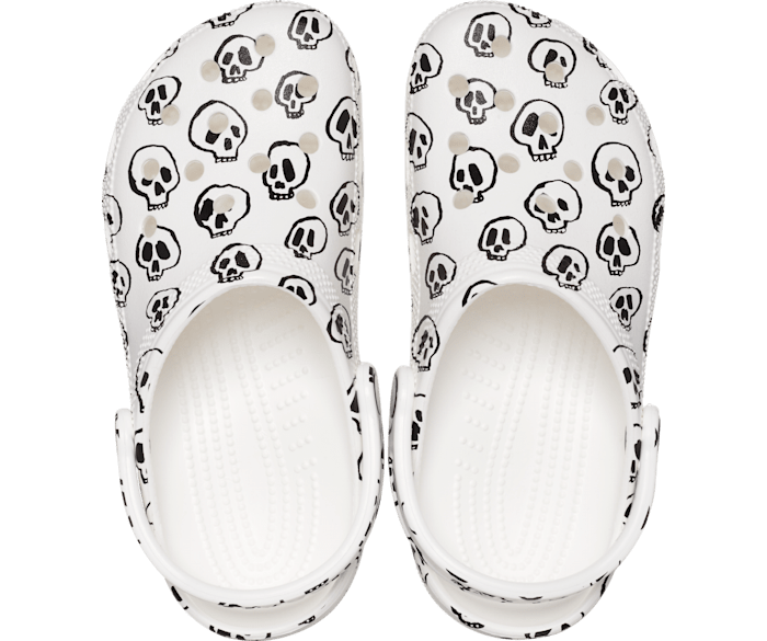CLASSIC SKULL PRINT CLOG