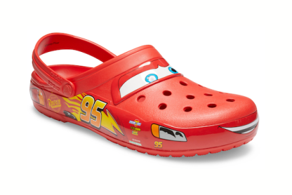 FAMILY PLAN LINGHTNING MCQUEEN ADULT CLOGS