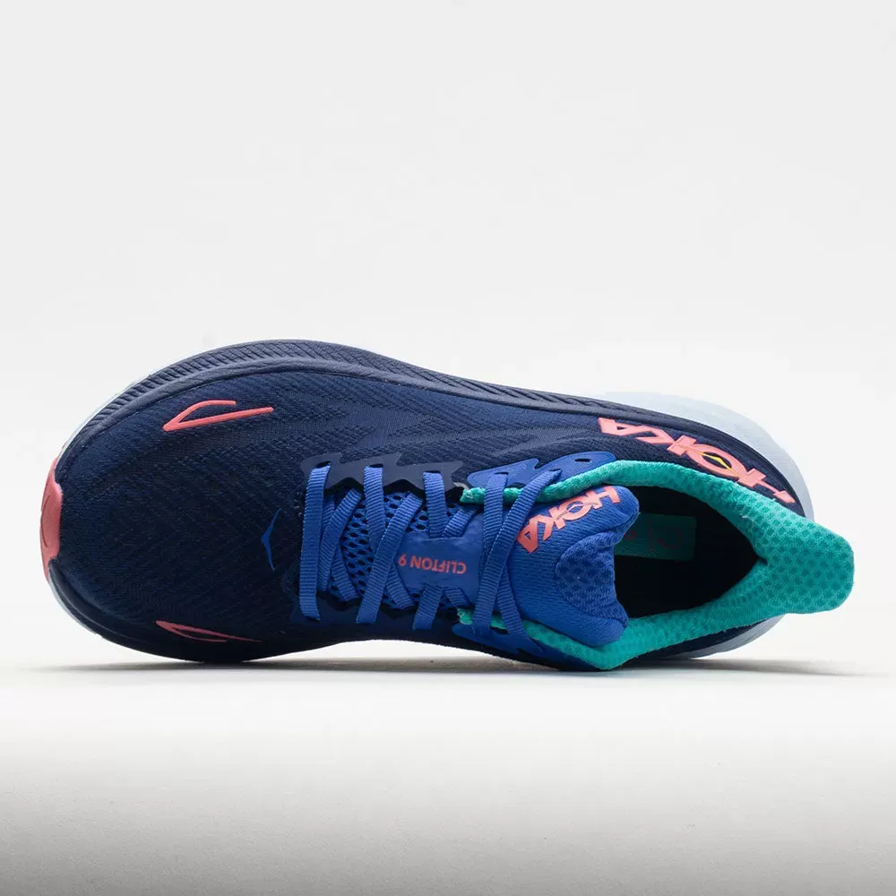 Hthtoka Women's Clifton 9 Bellwether Blue/Ceramic