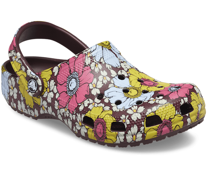 CLASSIC RETRO FLORAL CLOG