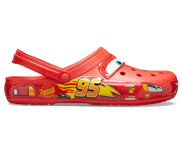 FAMILY PLAN LINGHTNING MCQUEEN ADULT CLOGS