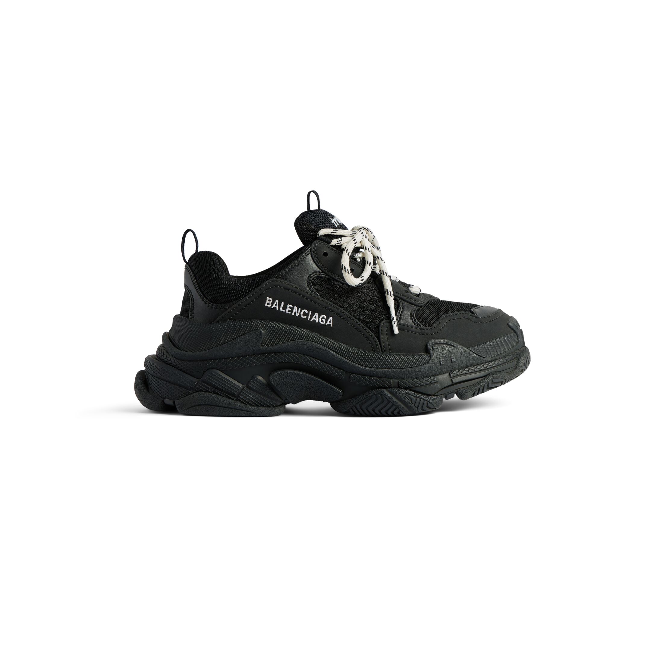 WOMEN'S TRIPLE S SNEAKER IN BLACK