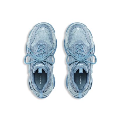 WOMEN'S TRIPLE S SNEAKER DENIM IN BLUE