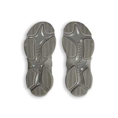 WOMEN'S TRIPLE S SNEAKER WITH RHINESTONES IN DARK GREY