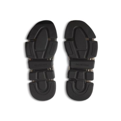 WOMEN'S SPEED 2.0 FULL CLEAR SOLE RECYCLED KNIT SNEAKER IN BLACK