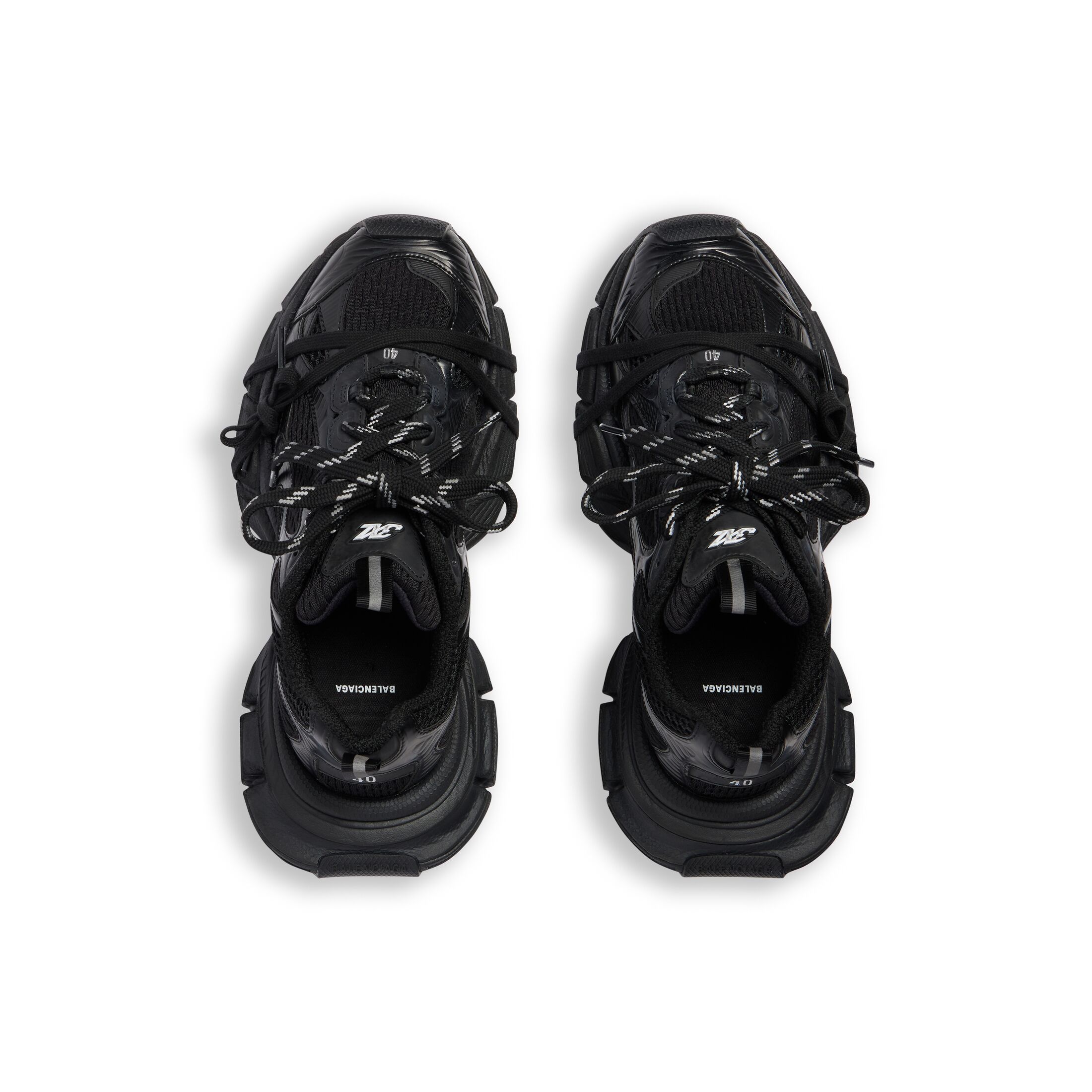 WOMEN'S 3XL SNEAKER IN BLACK