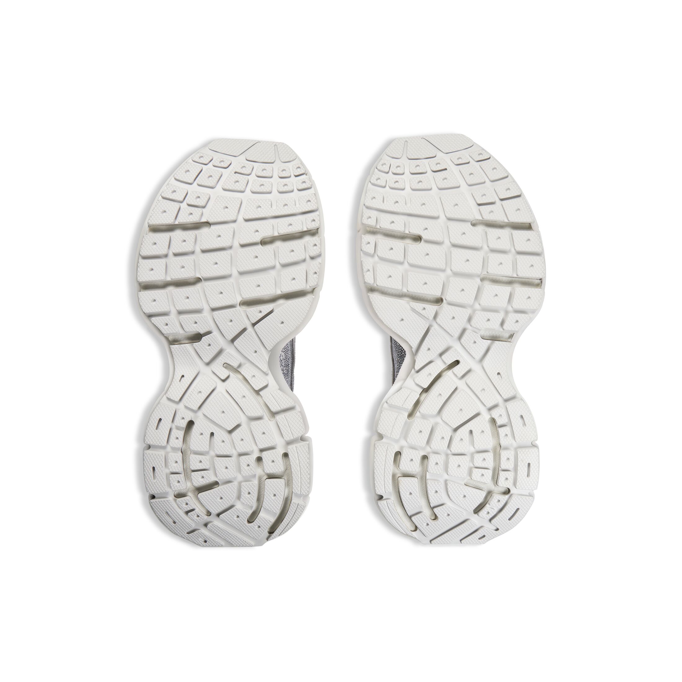 WOMEN'S 3XL SNEAKER WITH RHINESTONES IN LIGHT GREY