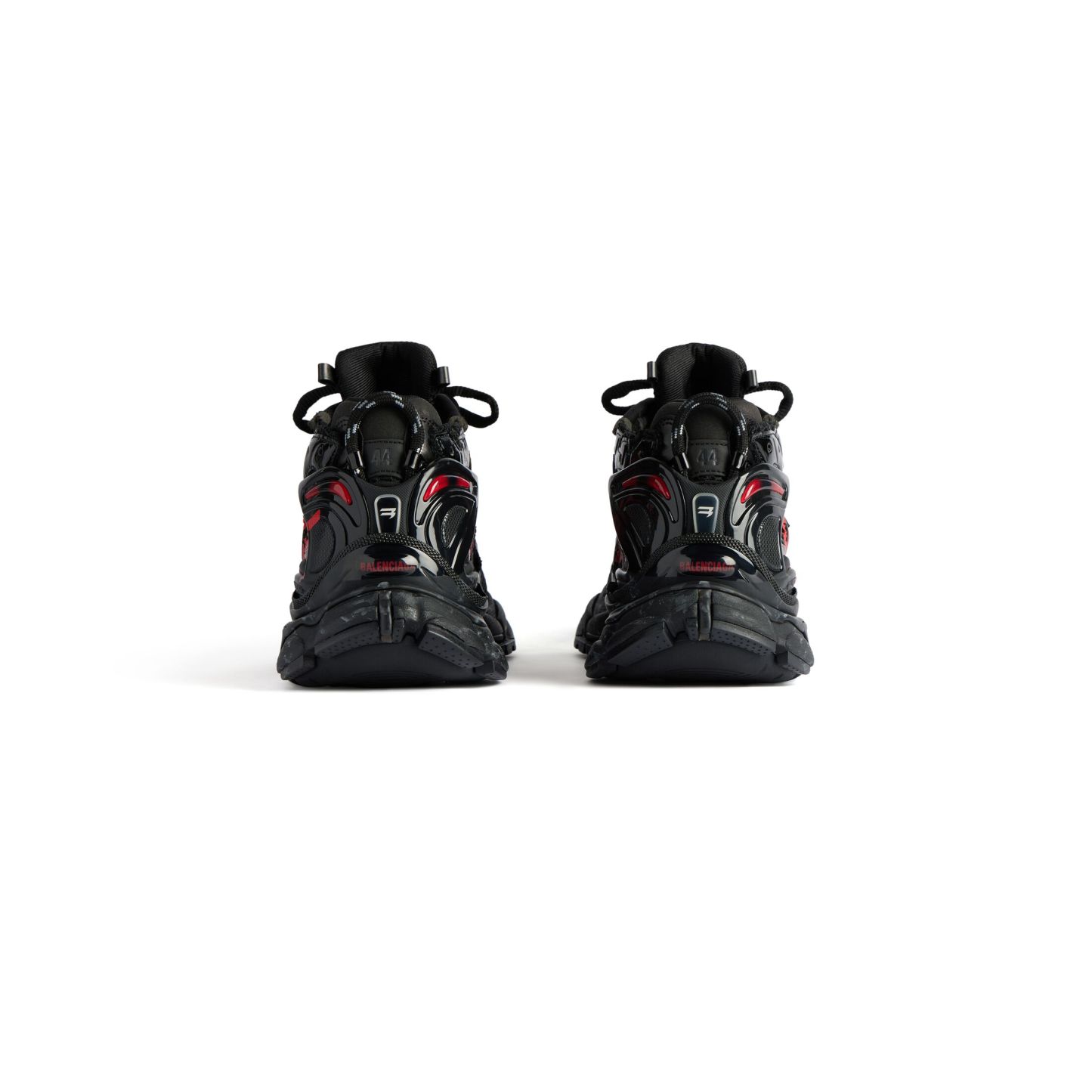 MEN'S RUNNER GRAFFITI SNEAKER IN BLACK