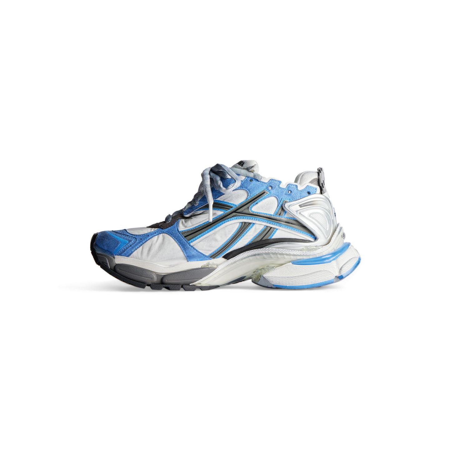 MEN'S RUNNER SNEAKER IN BLUE/WHITE/GREY