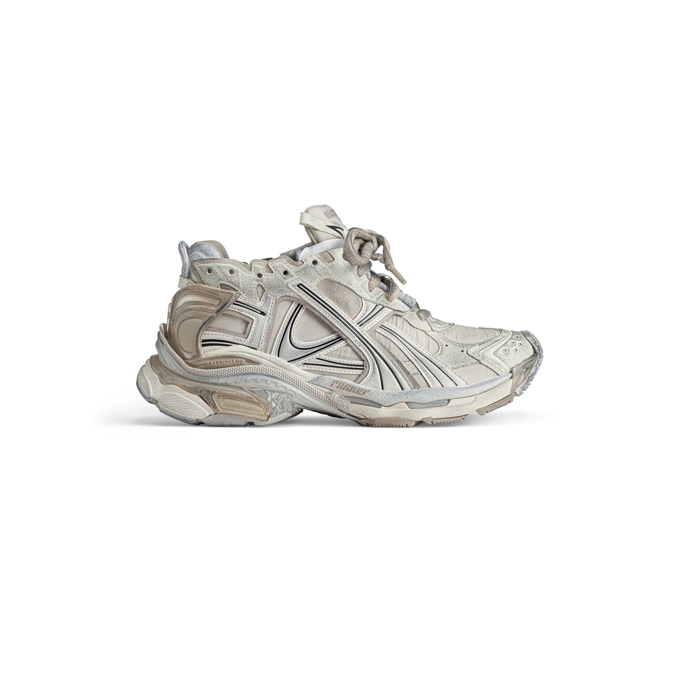 MEN'S RUNNER SNEAKER IN BEIGE