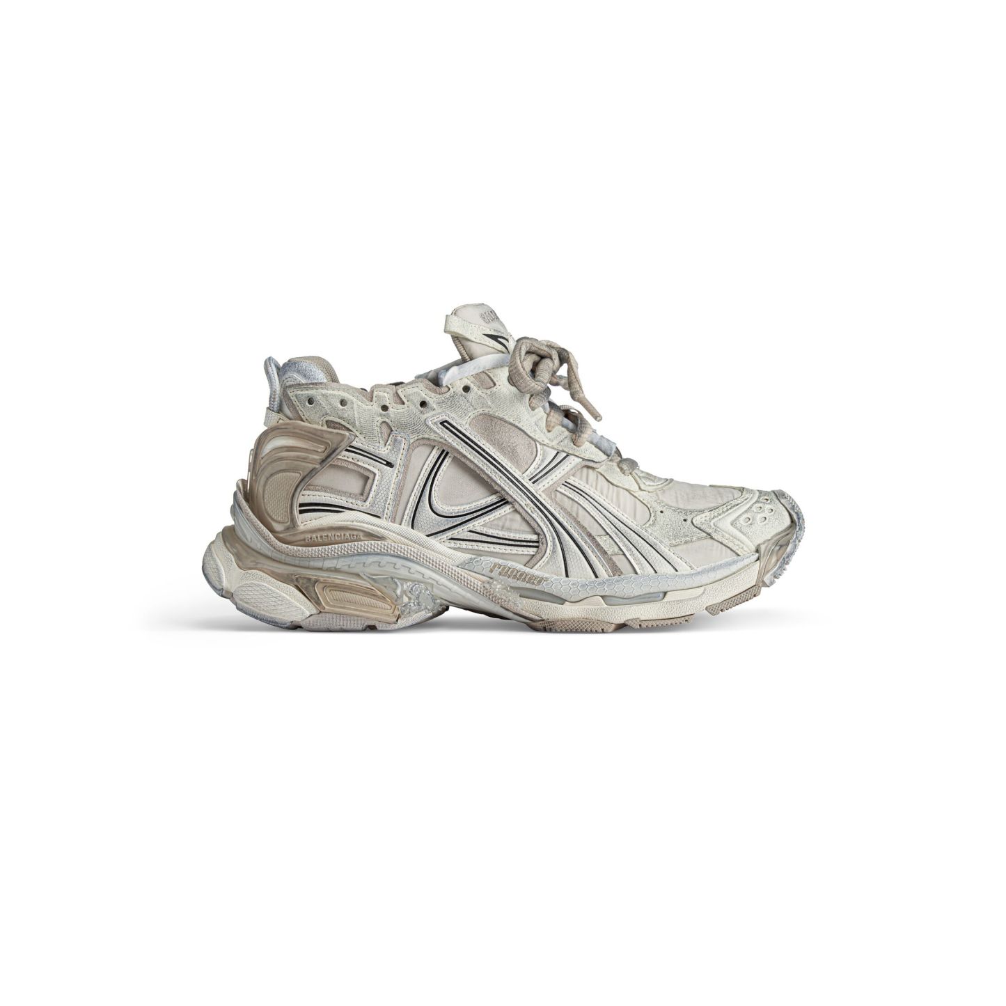 MEN'S RUNNER SNEAKER IN BEIGE