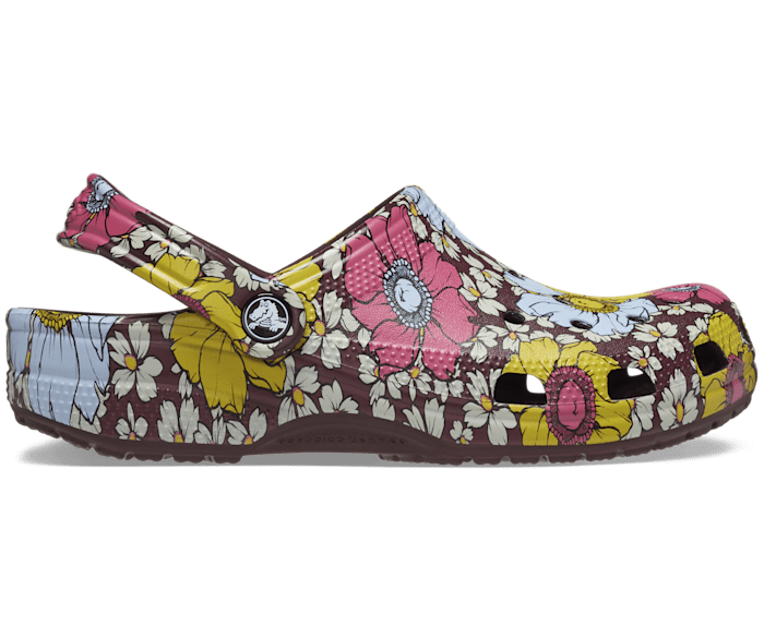 CLASSIC RETRO FLORAL CLOG