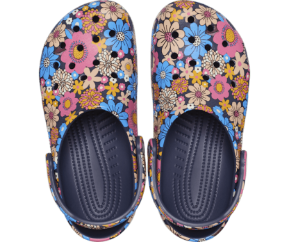 CLASSIC RETRO FLORAL CLOG