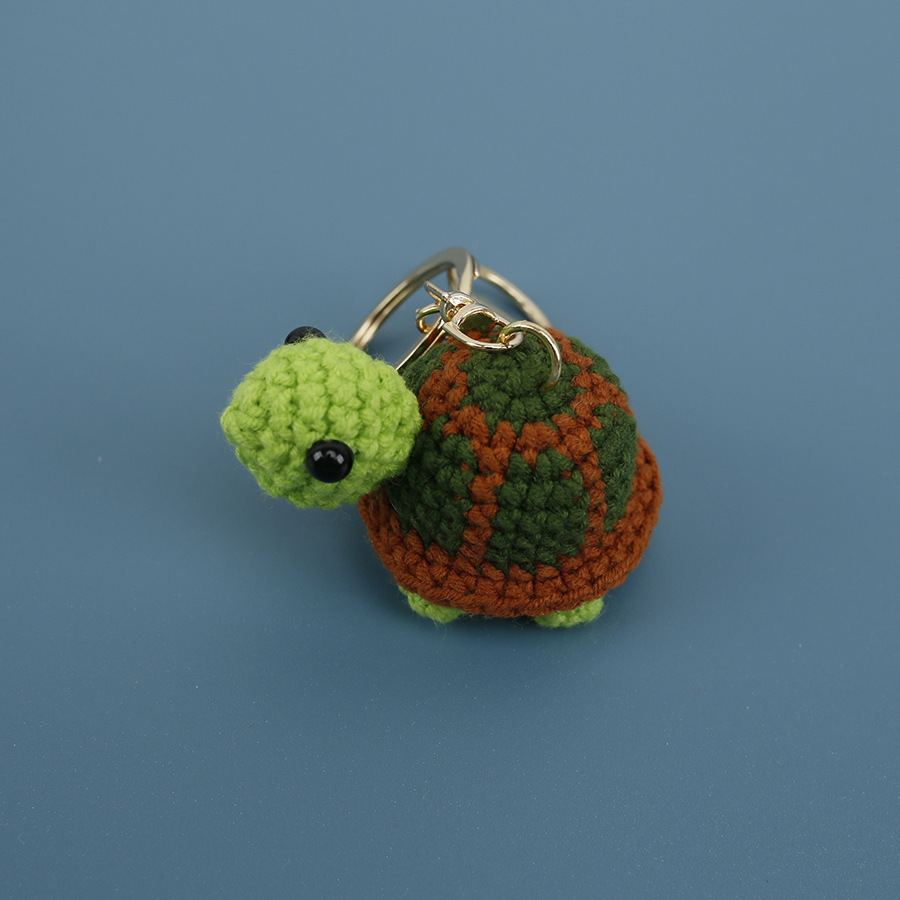 Crochet Sea Animals, Amigurumi Turtle, Sea Turtle Keychain