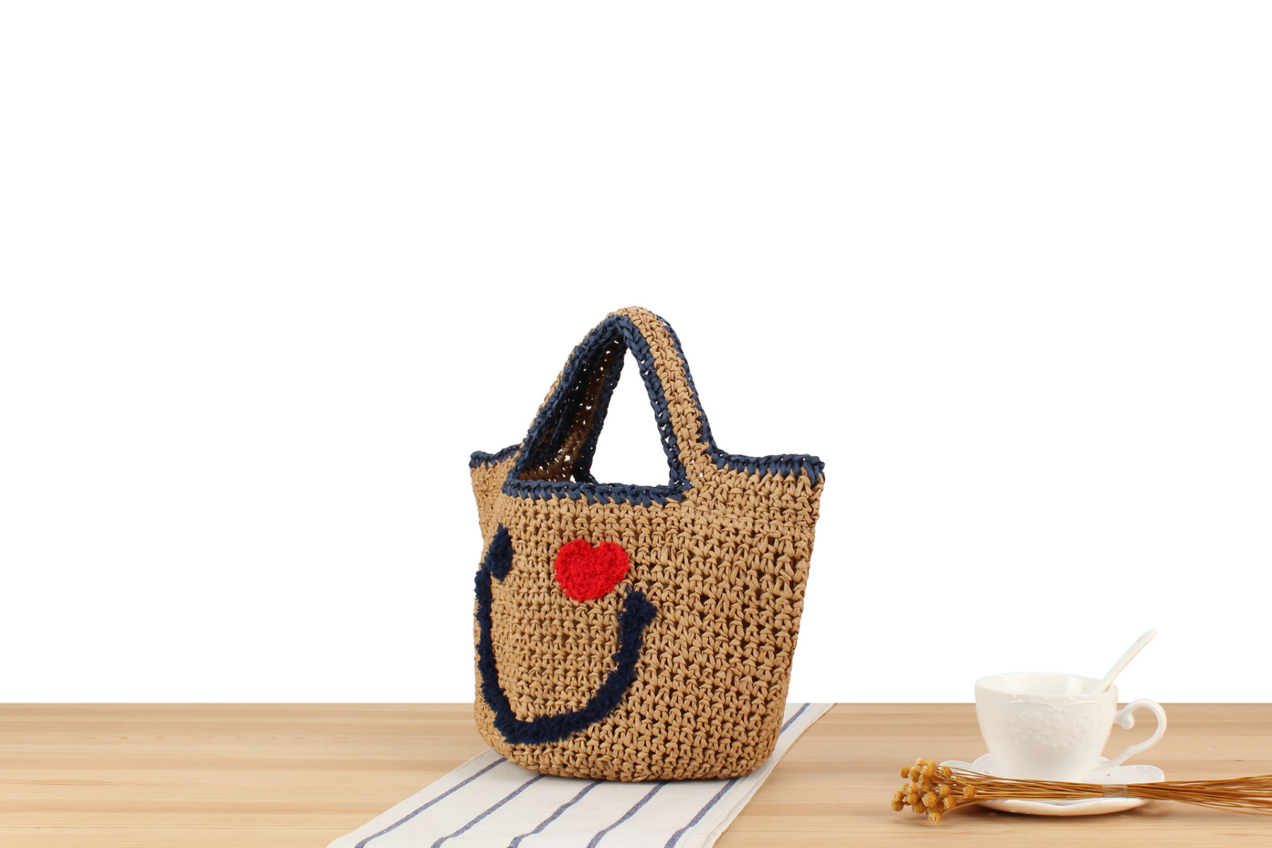 Tote Square Bag Crochet Handle Bag Crochet Bag Boho Bag Shoulder Bag Granny Square Beige Bag Valentine Gift Bag Valentines Gift Her