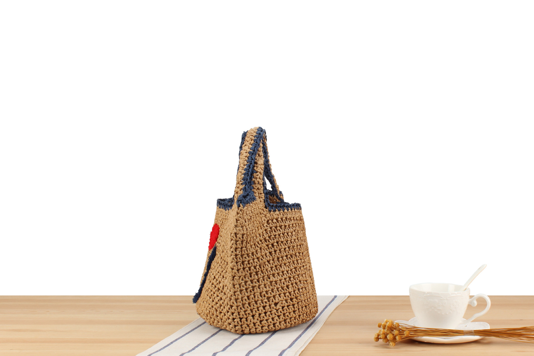 Tote Square Bag Crochet Handle Bag Crochet Bag Boho Bag Shoulder Bag Granny Square Beige Bag Valentine Gift Bag Valentines Gift Her