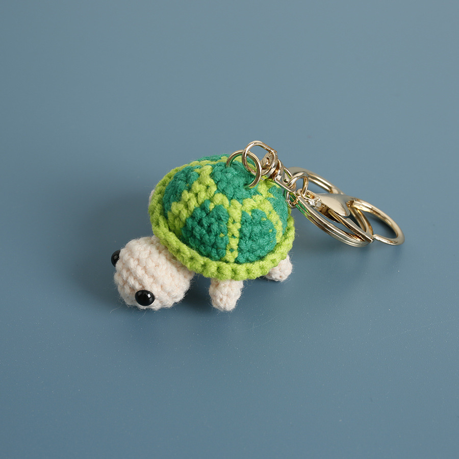Crochet Sea Animals, Amigurumi Turtle, Sea Turtle Keychain