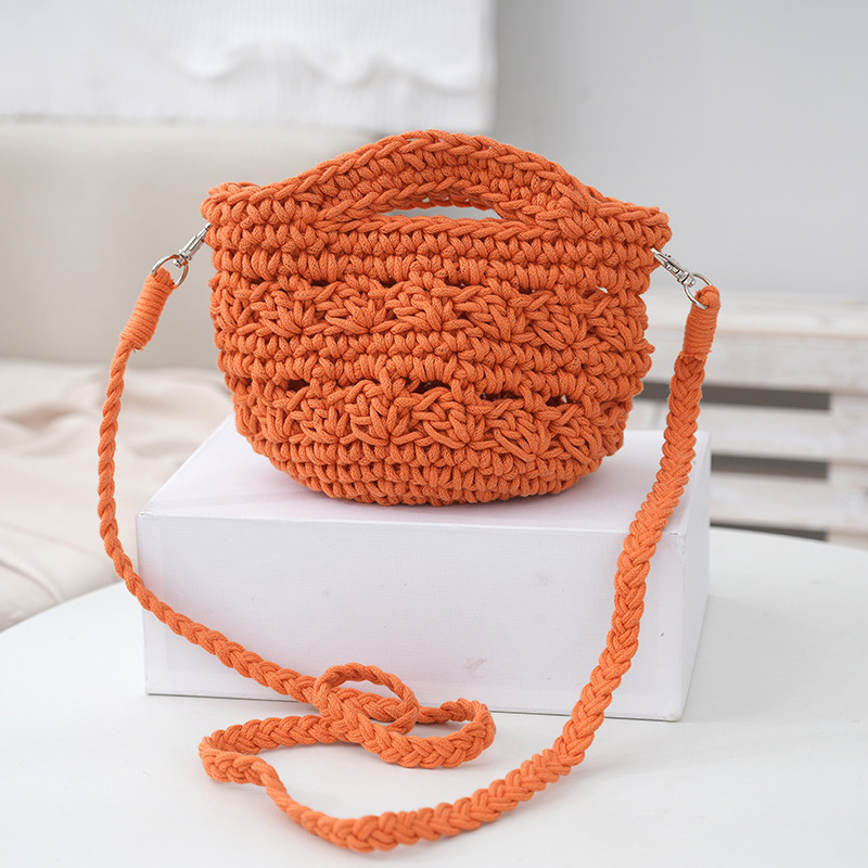 Tote Square Bag Crochet Handle Bag Crochet Bag Boho Bag Shoulder Bag G