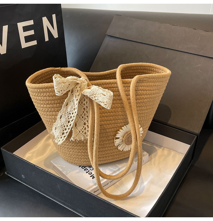 Tote Square Bag Crochet Handle Bag Crochet Bag Boho Bag Shoulder Bag Granny Square Beige Bag Valentine Gift Bag Valentines Gift Her