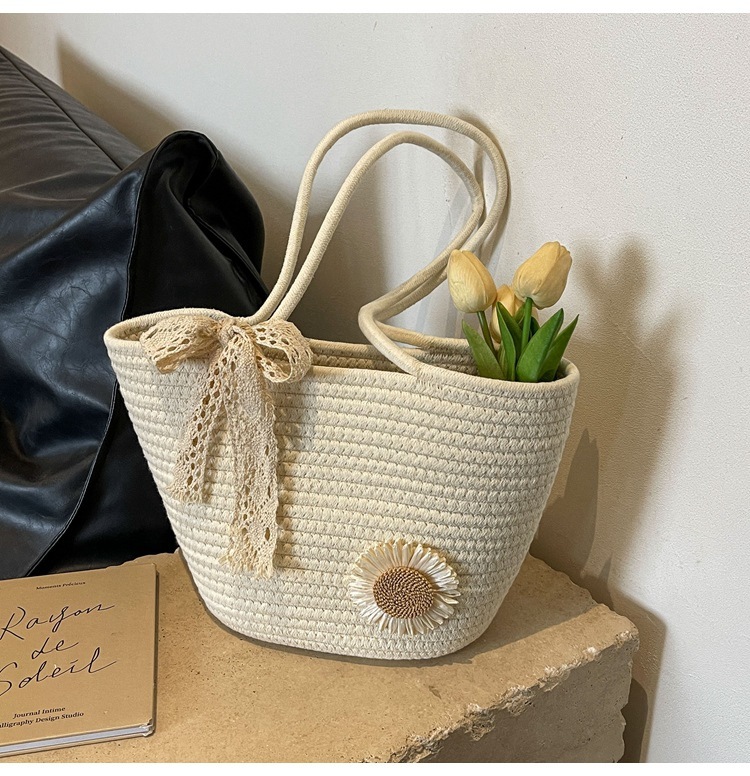 Tote Square Bag Crochet Handle Bag Crochet Bag Boho Bag Shoulder Bag G