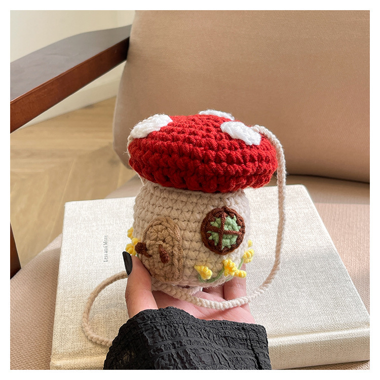 Tote Square Bag Crochet Handle Bag Crochet Bag Boho Bag Shoulder Bag G