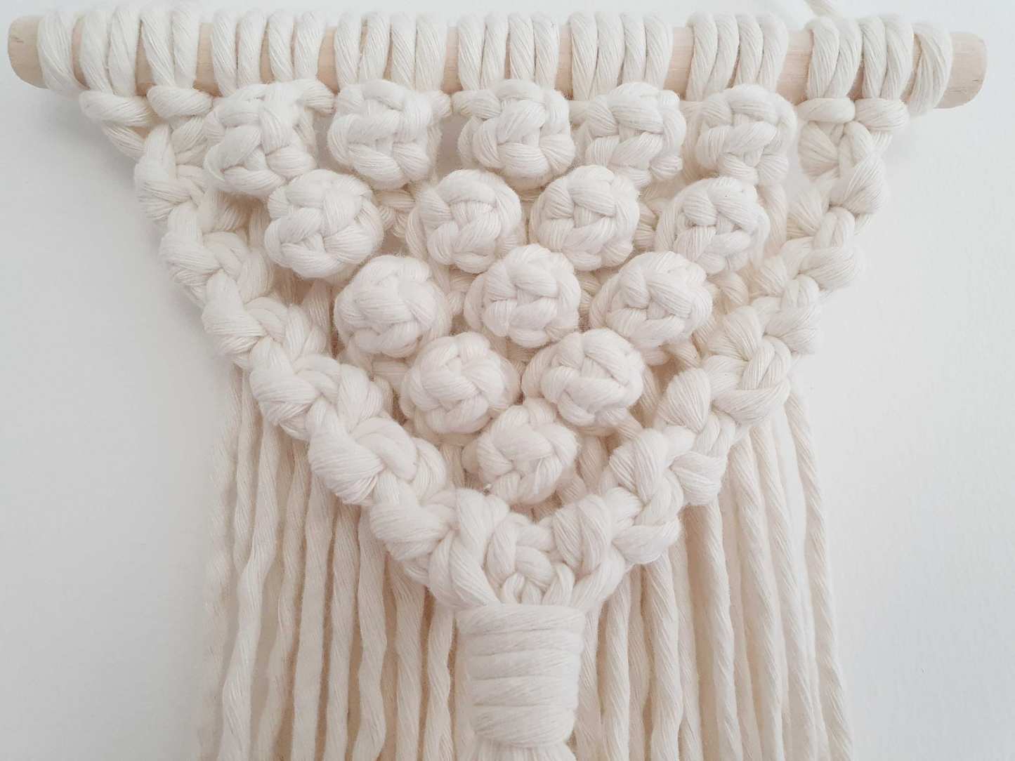 Small macrame wall hanging Boho nursery decoration Home decor 