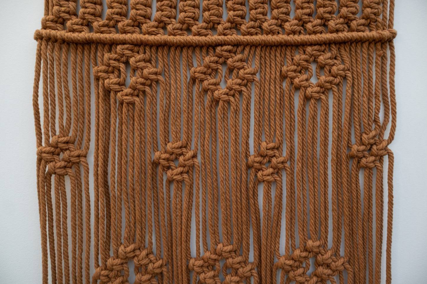 Brown Macrame Wall Hanging, Boho Living Room Decor,Tapestry, Wall Decor, Modern Macrame, Knotted Tapestry,Home Accessories, Home Decor