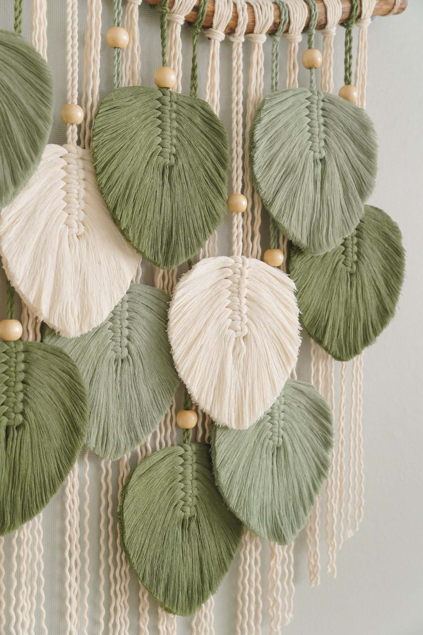 Leaf Wall Hanging For Modern Tropical Home Decor