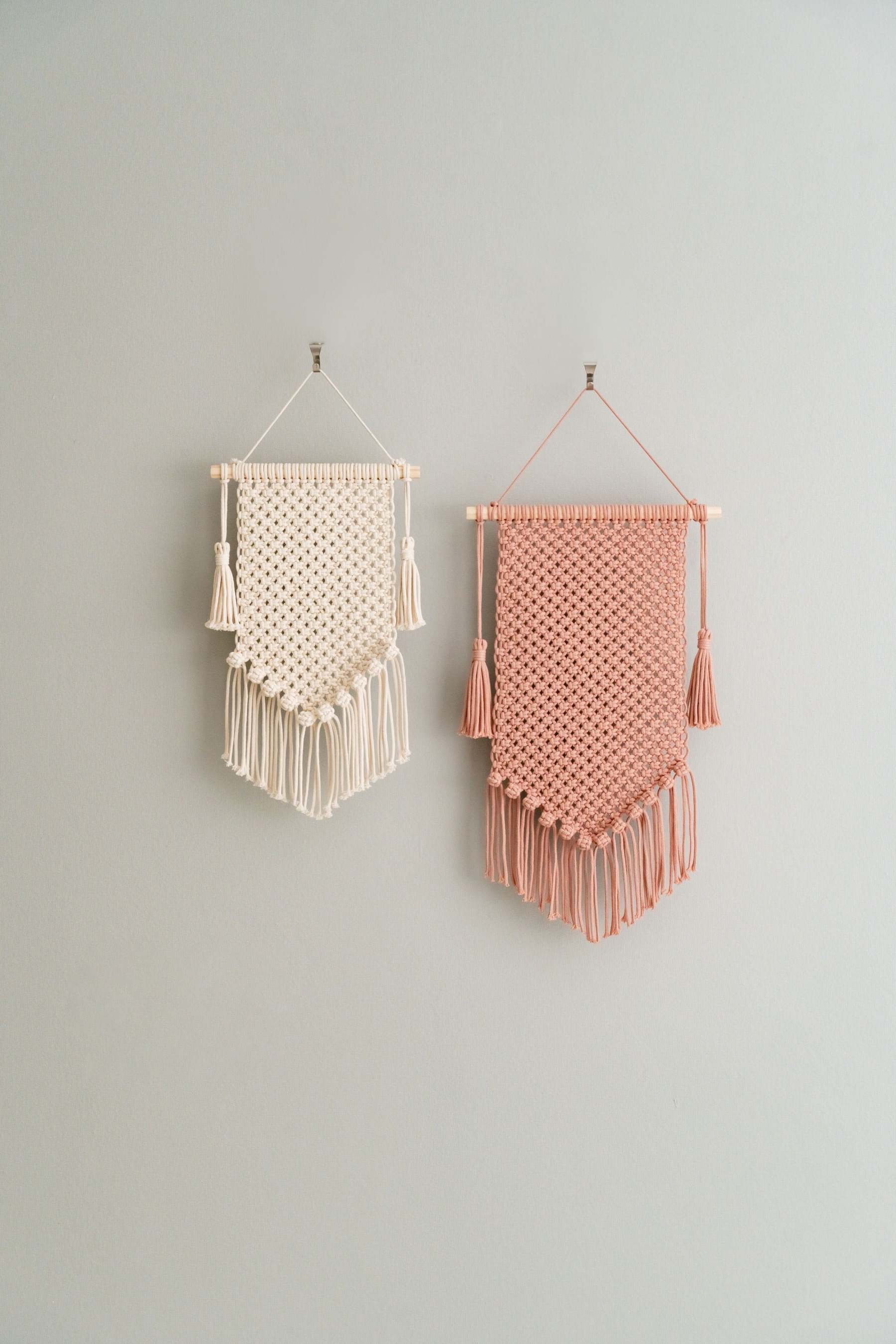 Boho Macrame Jewelry Hanger for Stylish Accessory Organization
