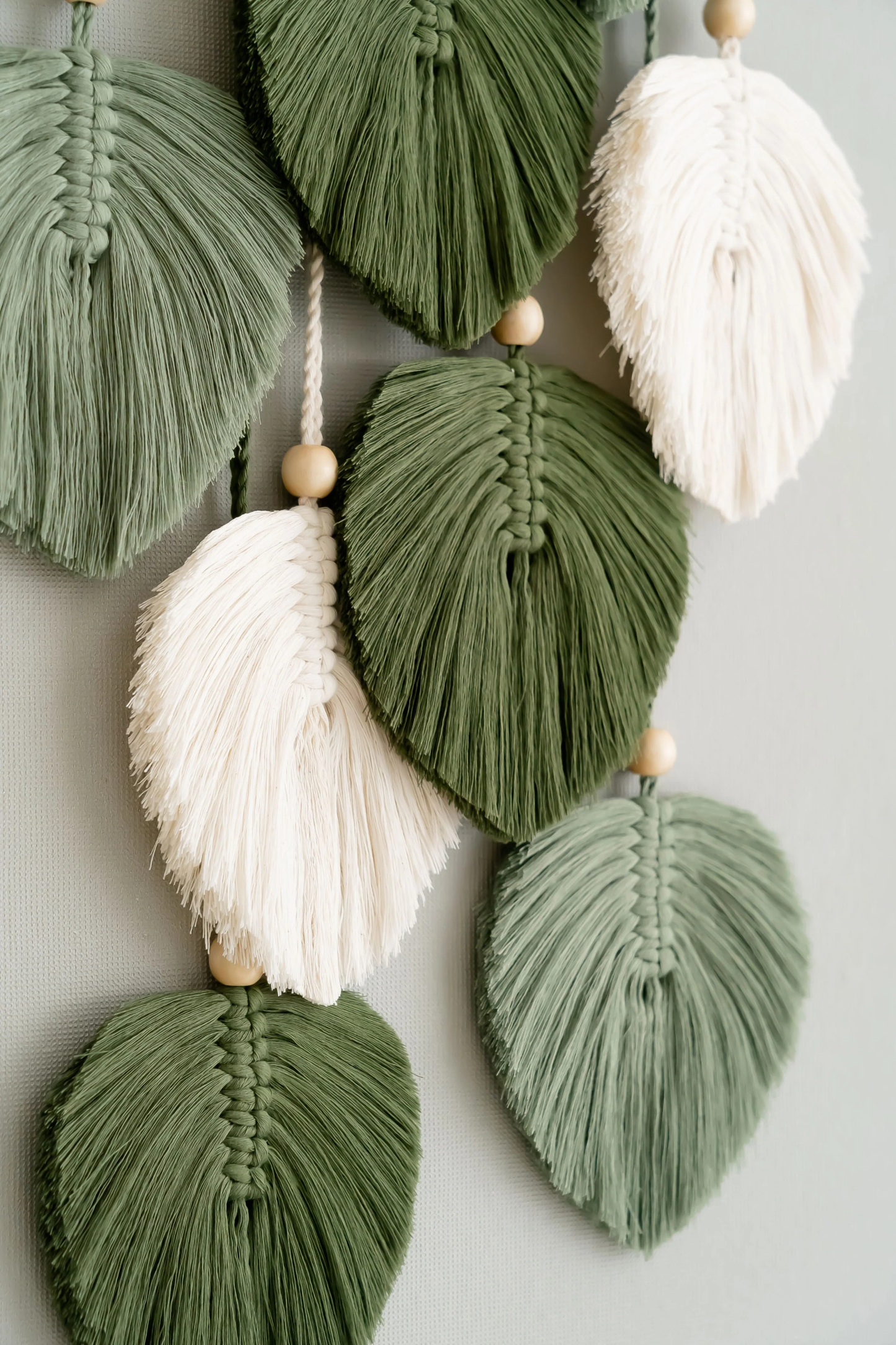 Macrame Wall Bookshelf for Rustic Home Decor