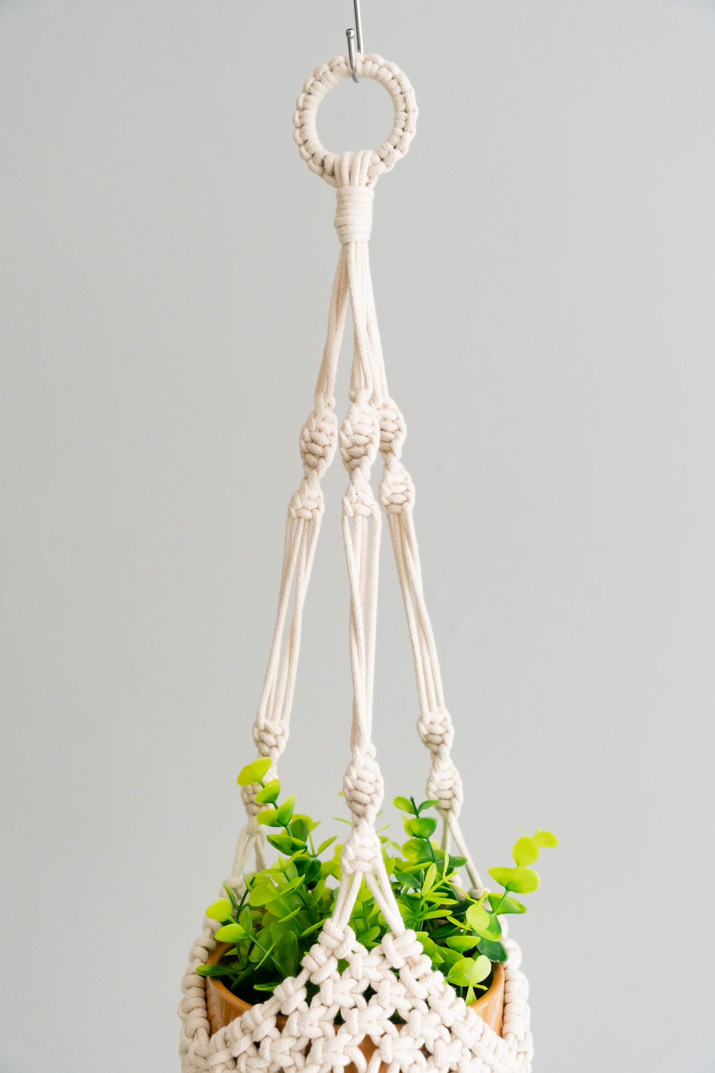 Tassel Macrame Plant Holder For Garden Decor