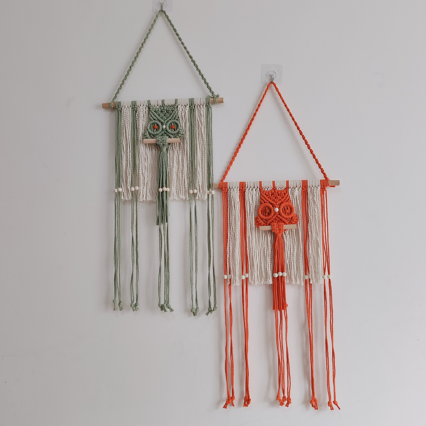 Macrame Owl Bookshelf, Hanging Bookshelf, Bookshelf For Kids