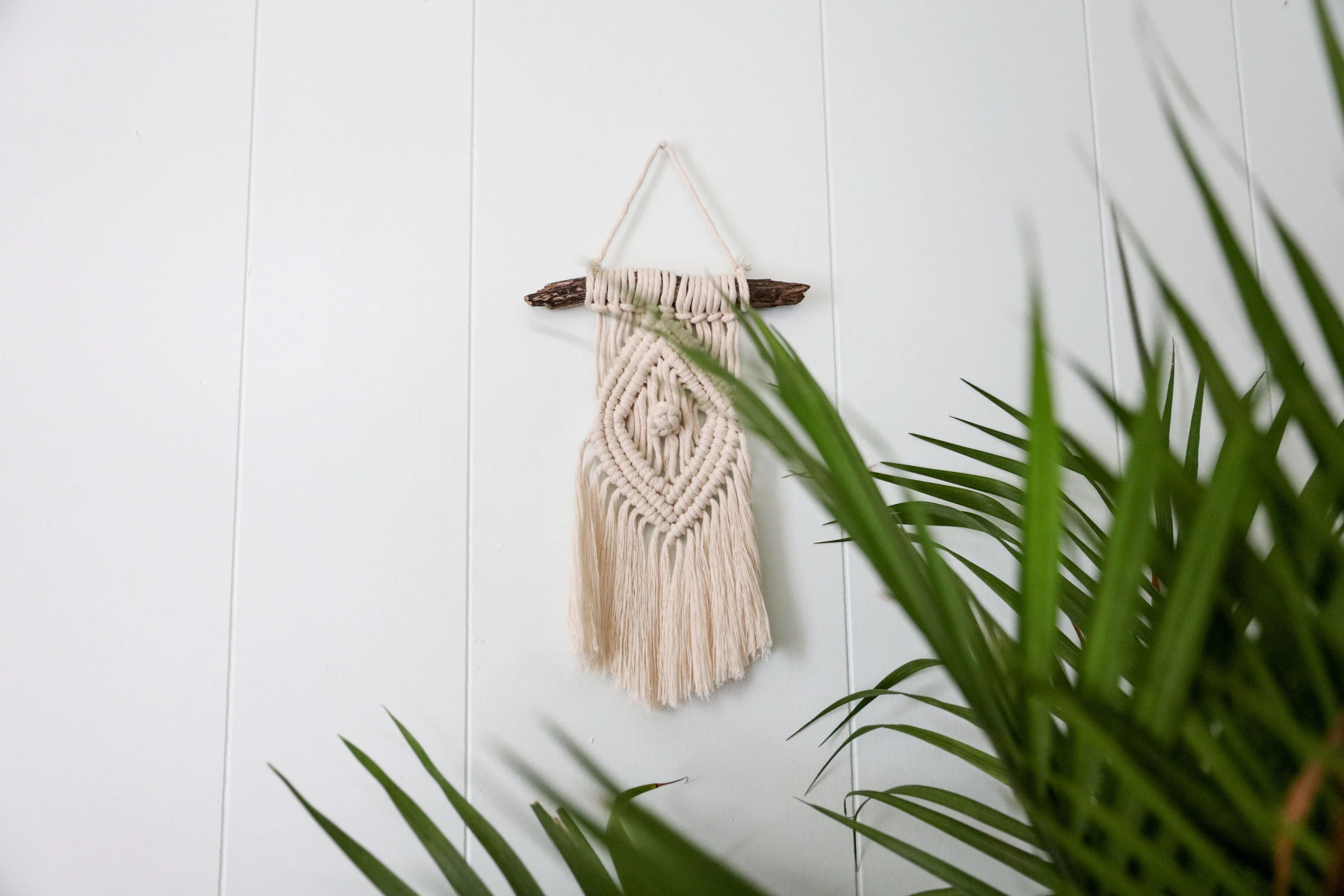 Small Macrame Wall Hanging Woven wall art Boho Decor