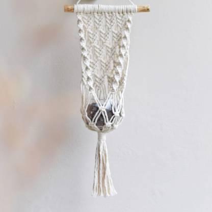 Wall hanging Macrame Plant Hanger - Easy to Hang for Bohemian Home Decor