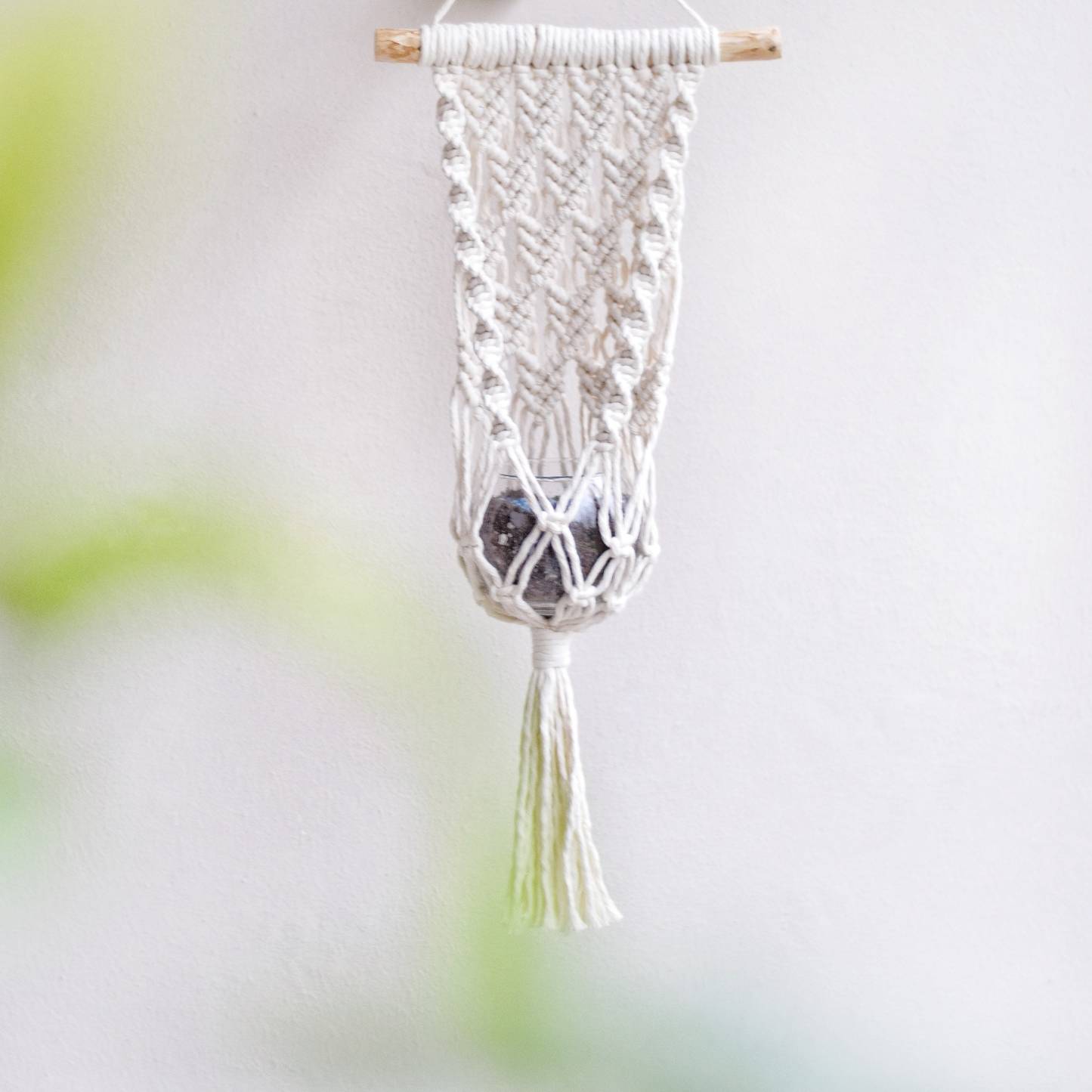 Wall hanging Macrame Plant Hanger - Easy to Hang for Bohemian Home Decor
