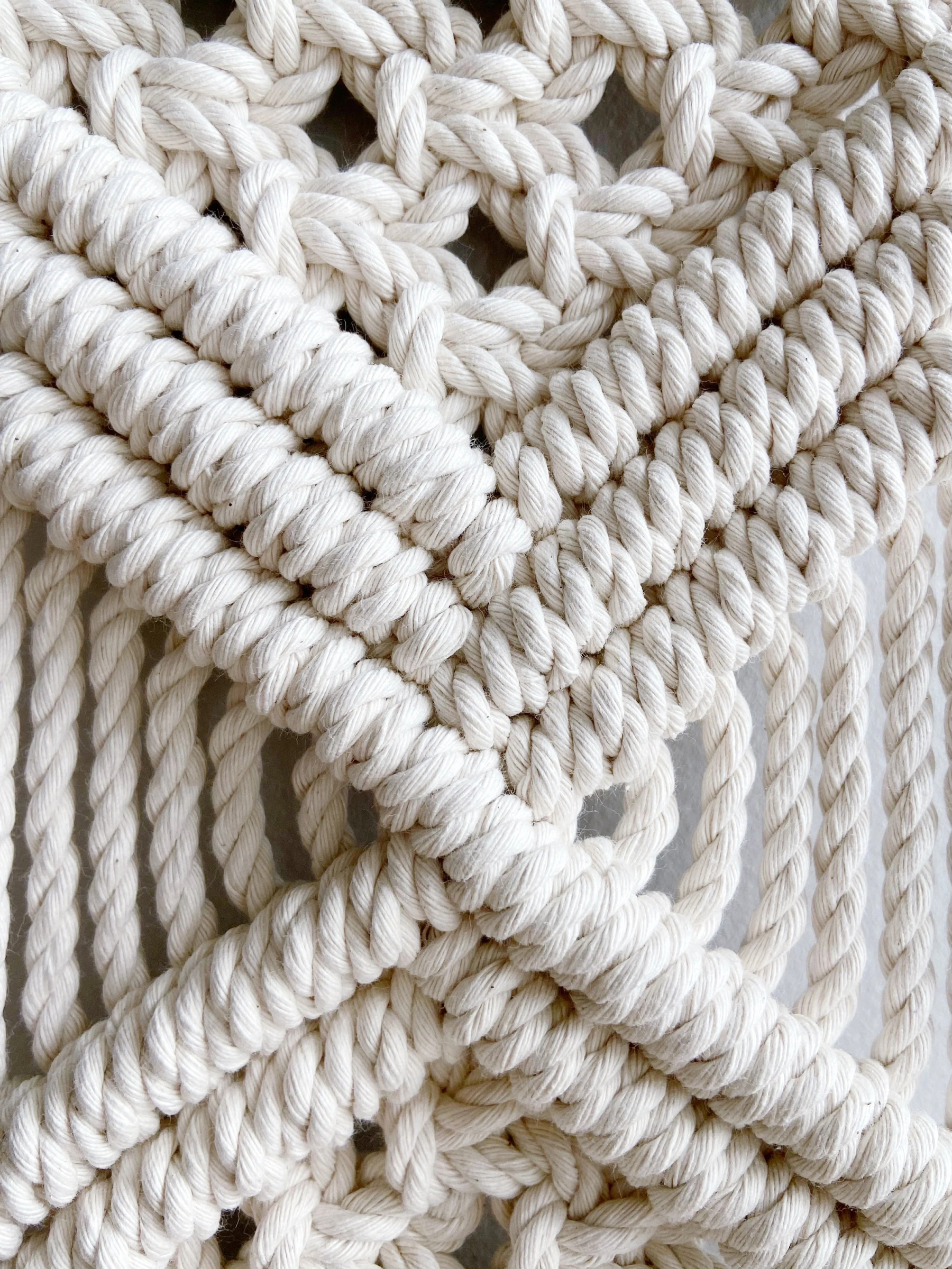 Geometric Macrame wall hanging - Boho Wall Hanging - Elegant Macrame - Woven Wall Hanging - Woven Wall Art - Nursery Wall Decor