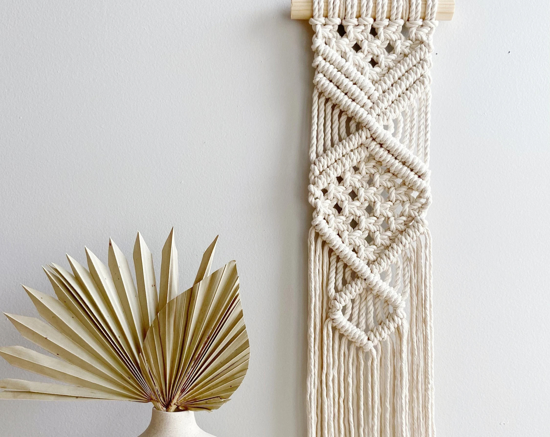 Geometric Macrame wall hanging - Boho Wall Hanging - Elegant Macrame - Woven Wall Hanging - Woven Wall Art - Nursery Wall Decor