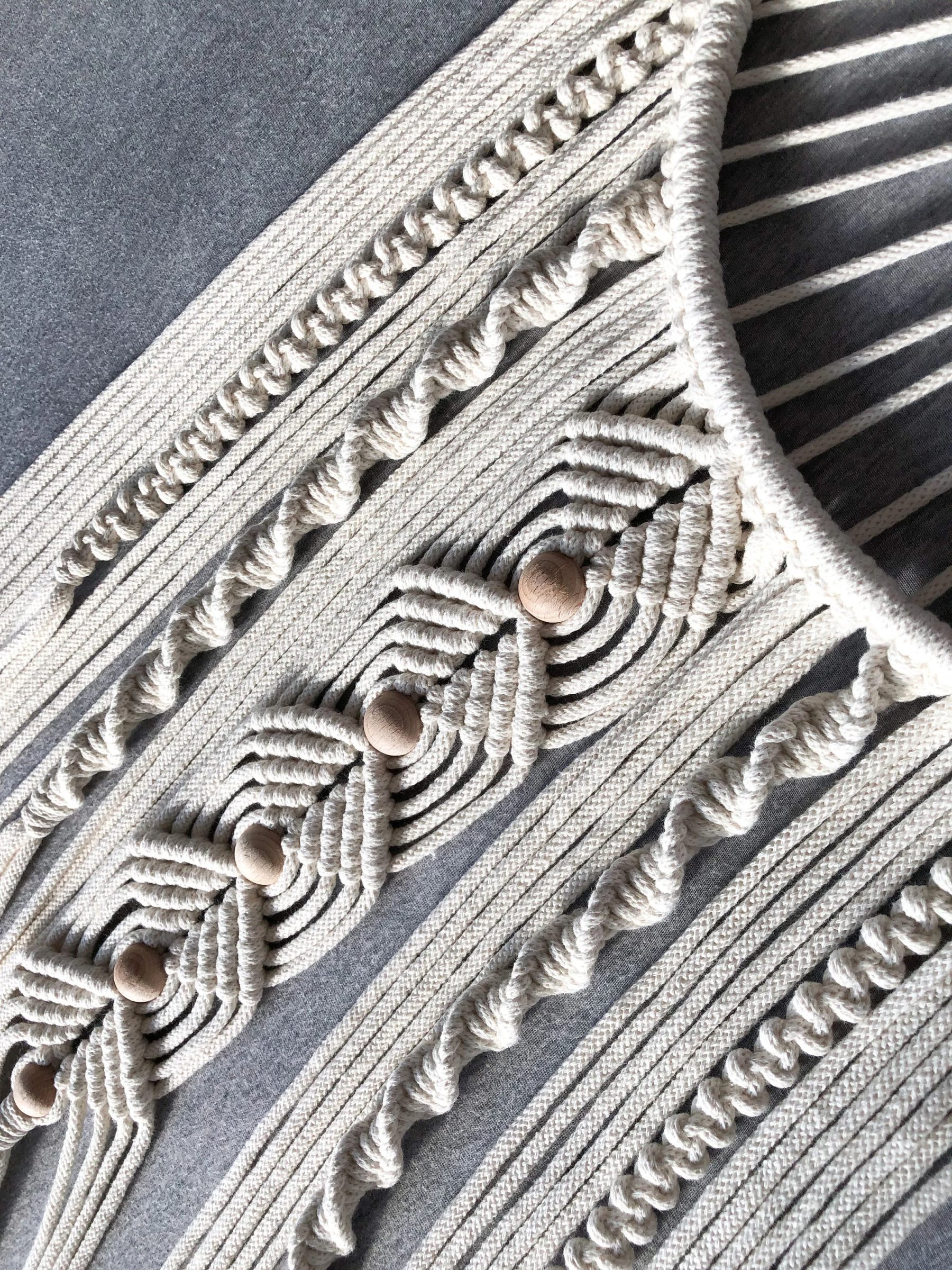 Large macrame dream catcher handmade boho dreamcatcher on wooden hoop bohemian bedroom decor hippie living room decor housewarming gift