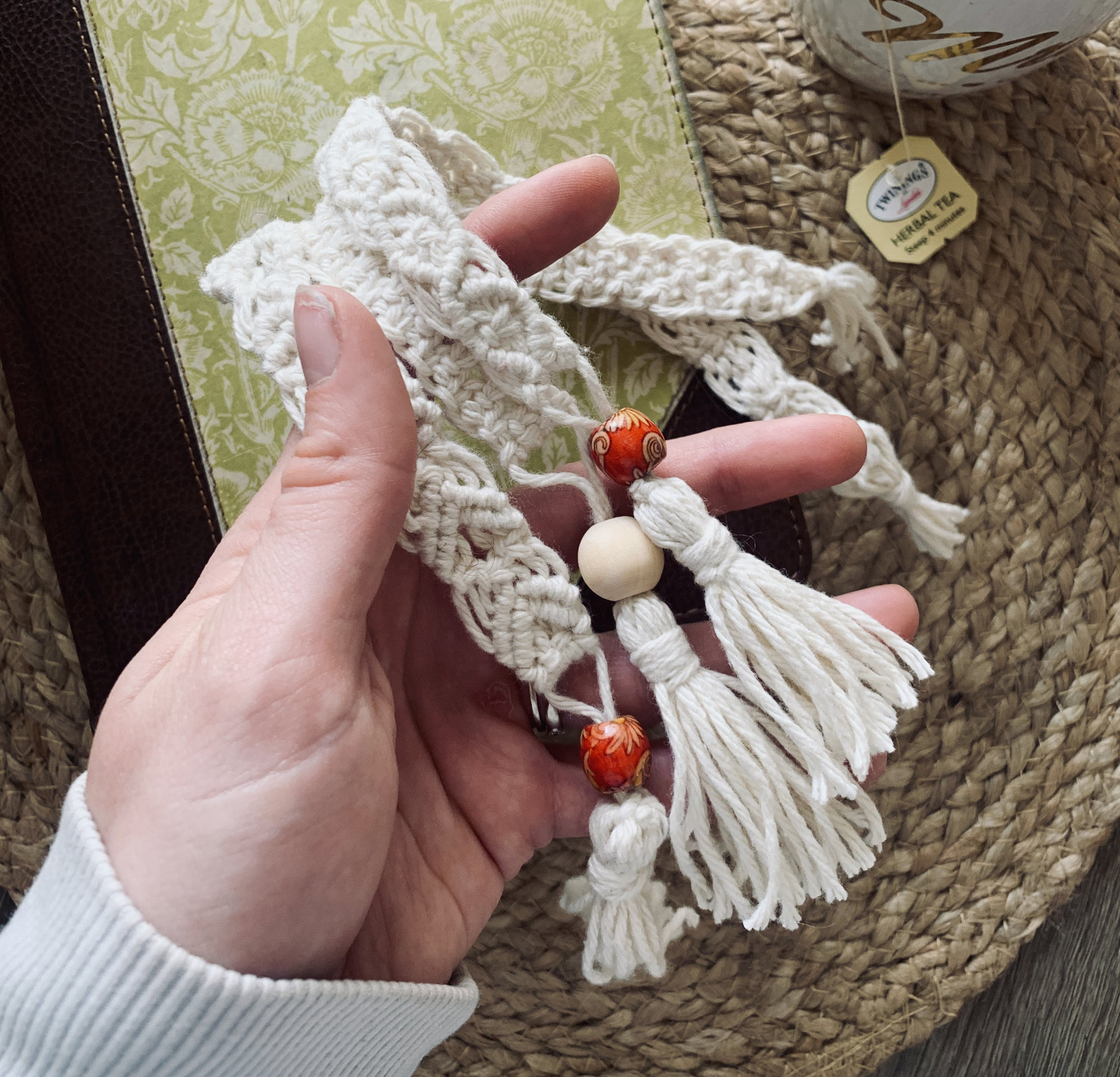 Set of 3 Macrame Bookmarks | Boho Minimalist Cute Woven Book Accessories