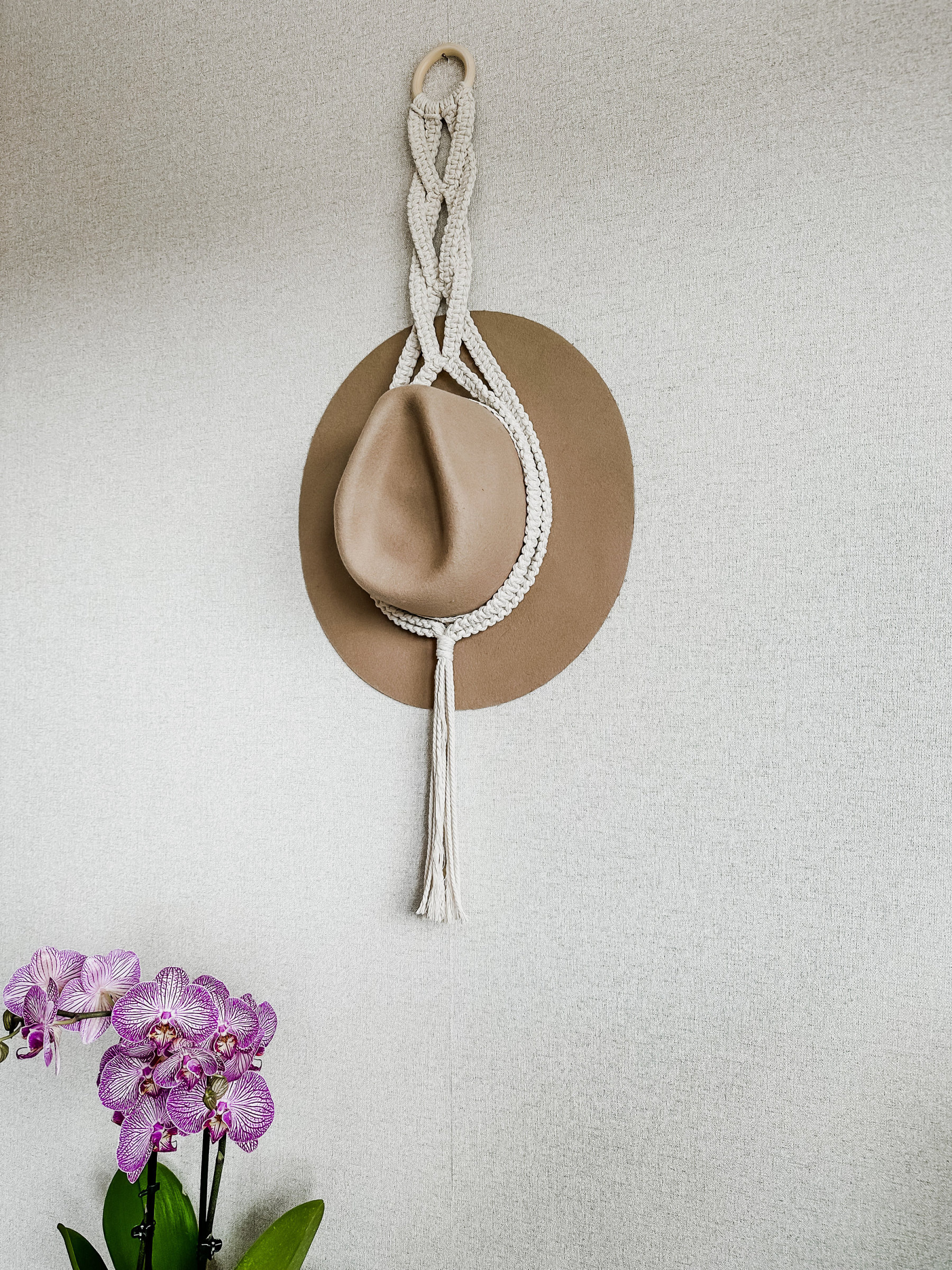 Macrame Hat Display Hat Holder Gift For Her Macrame Cap Rack Macrame Wall Art Hat Hanging Wall Hanger For Hat Cap Rack Display