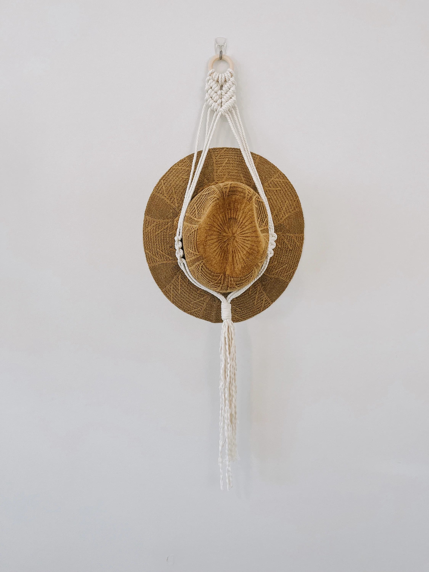 Macrame Hat Display Hat Holder Gift For Her Macrame Cap Rack Macrame Wall Art Hat Hanging Wall Hanger For Hat Cap Rack Display