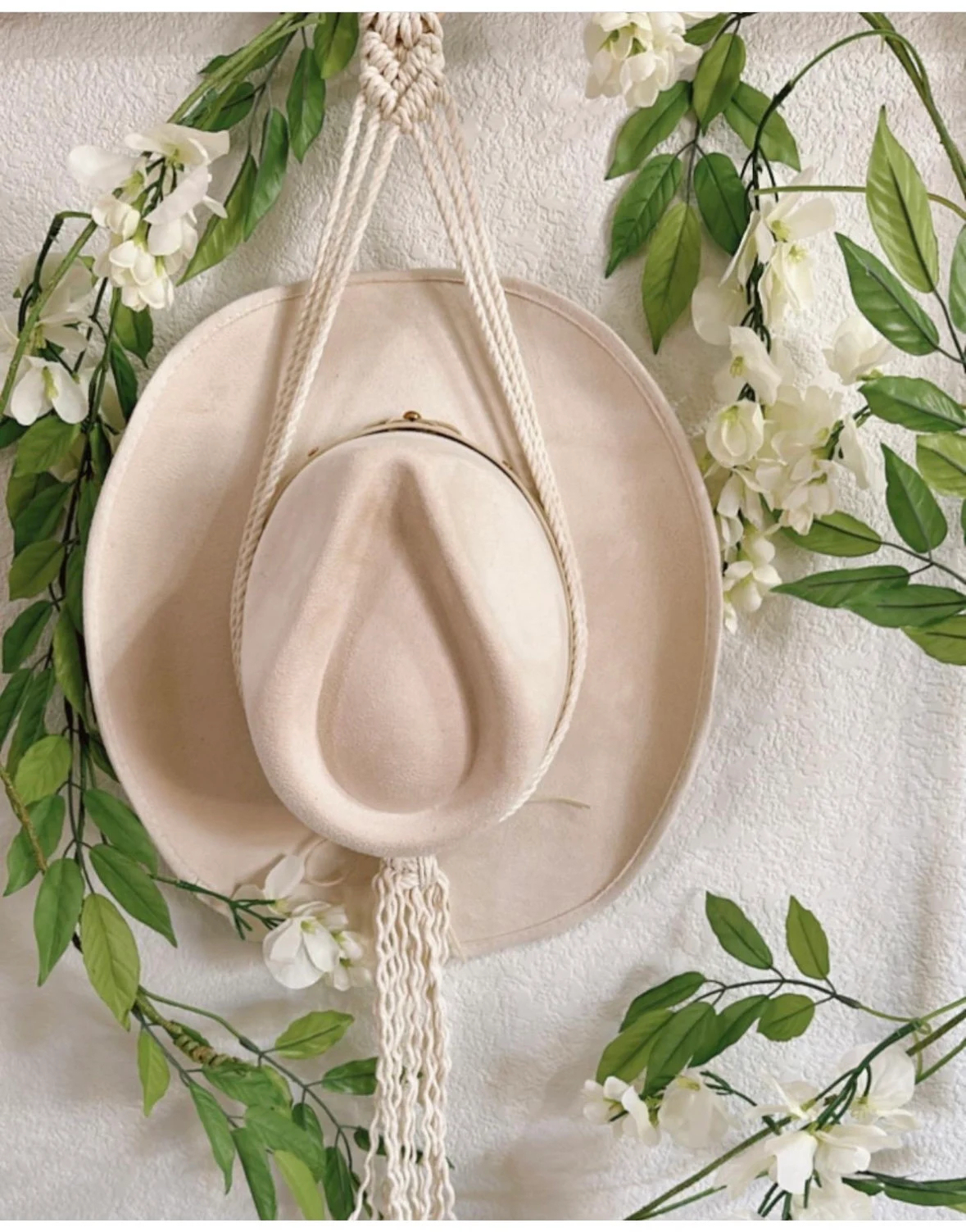 Macrame Hat Display Hat Holder Gift For Her Macrame Cap Rack Macrame Wall Art Hat Hanging Wall Hanger For Hat Cap Rack Display