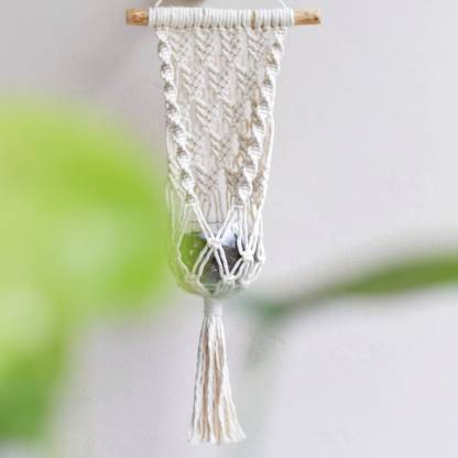 Wall hanging Macrame Plant Hanger - Easy to Hang for Bohemian Home Decor