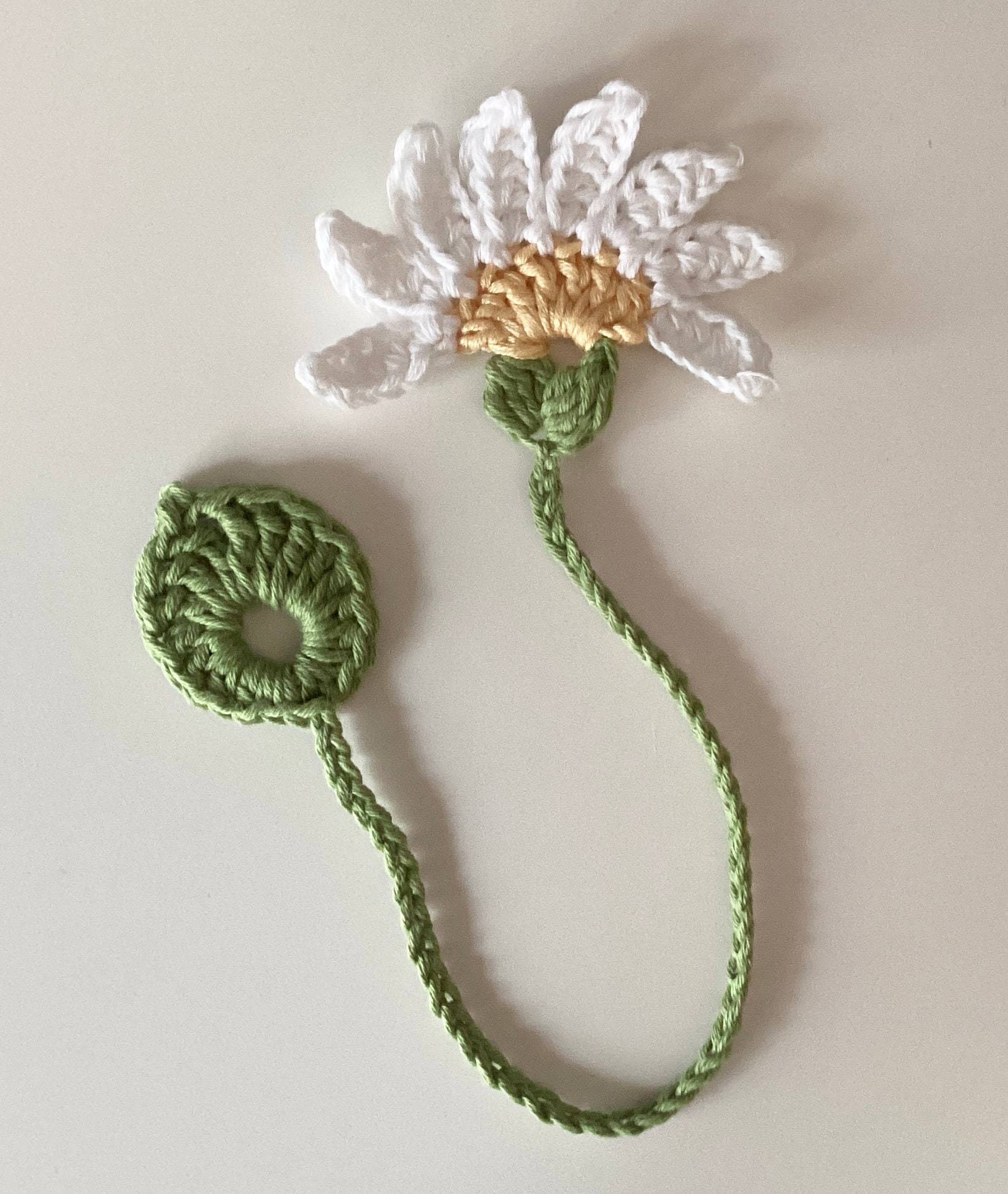 CROCHET PATTERN, wild flower bookmarks pdf pattern