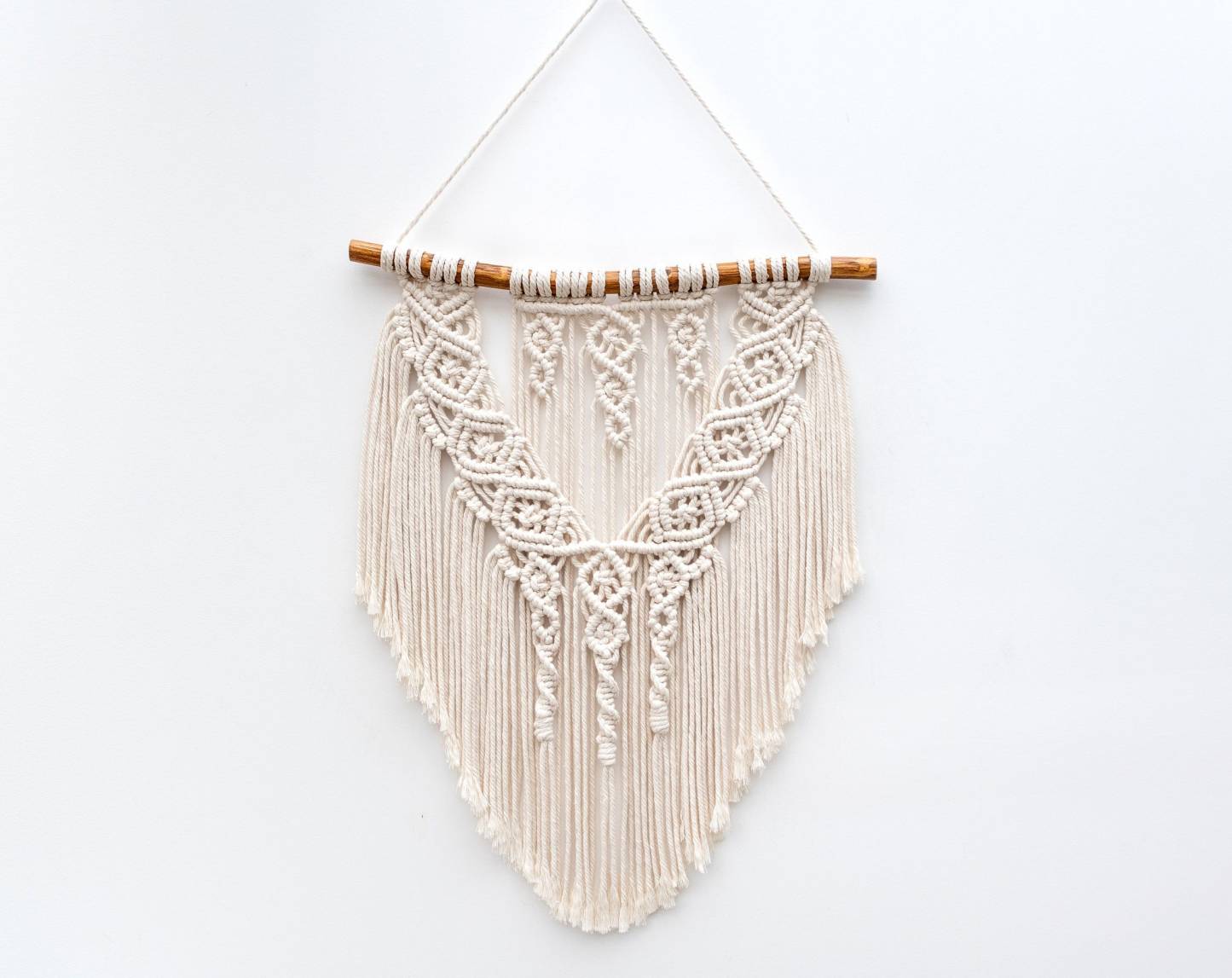 Macrame Wall Hanging, Wall Tapestry, Boho Wall Art, Rustic Home Decor