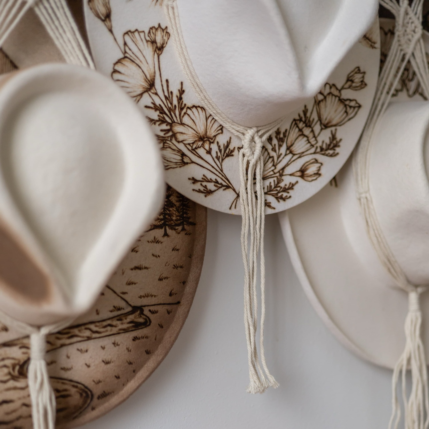 Macrame Hat Display Hat Holder Gift For Her Macrame Cap Rack Macrame Wall Art Hat Hanging Wall Hanger For Hat Cap Rack Display